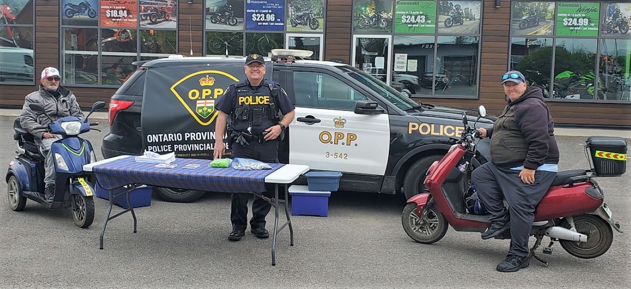 Hawkesbury OPP busy with patrols and education during Canada Road Safety Week