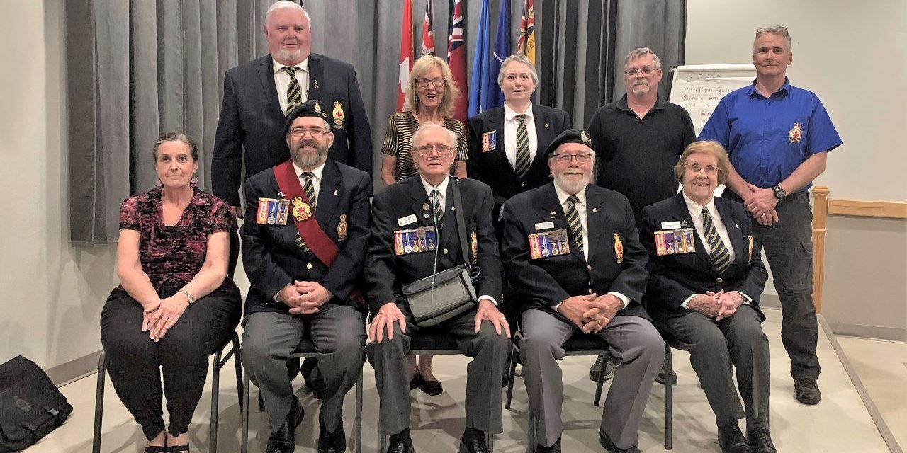 New officers elected for Hawkesbury Royal Canadian Legion Branch 472