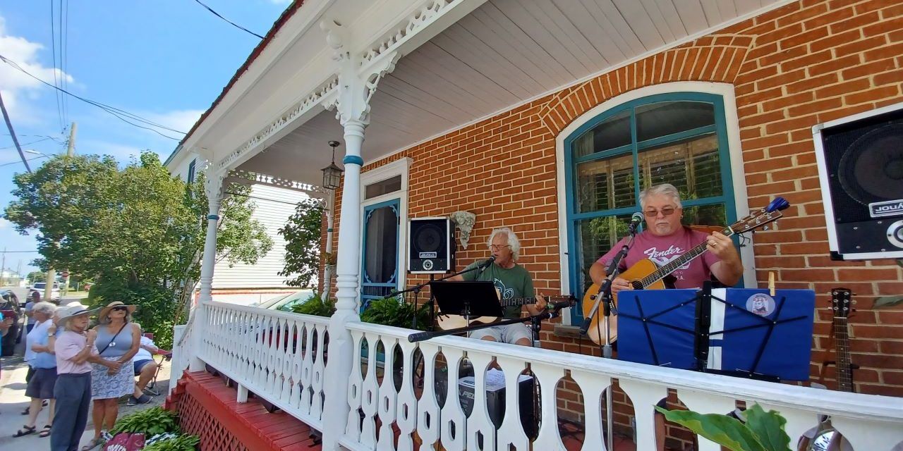 Porchfest filled the streets of Vankleek Hill with music