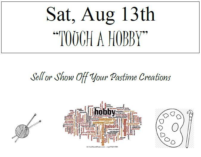 Touch a Hobby this Saturday at Dalkeith Library