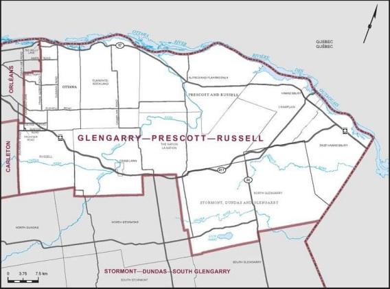 North Glengarry wants to switch federal and provincial ridings