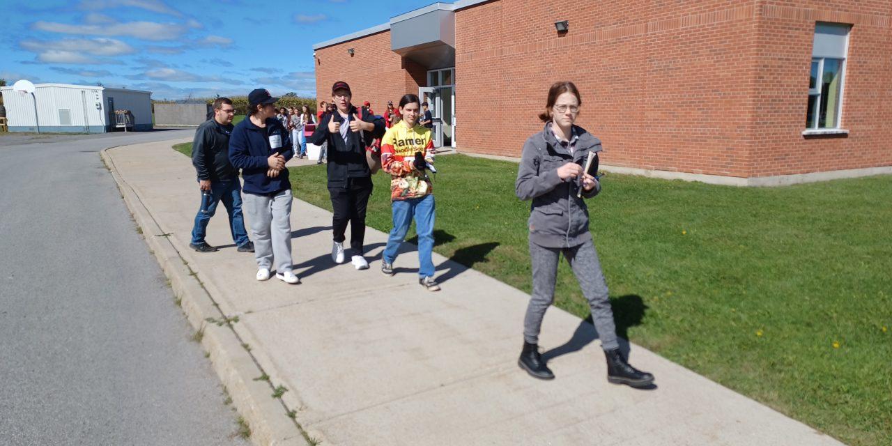 Terry Fox walk for cancer research held at VCI