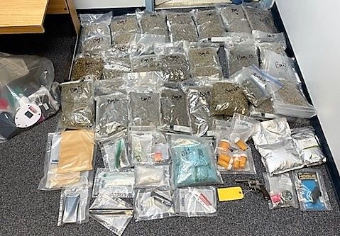 Traffic stop on Highway 417 leads to 26 charges and drug seizure