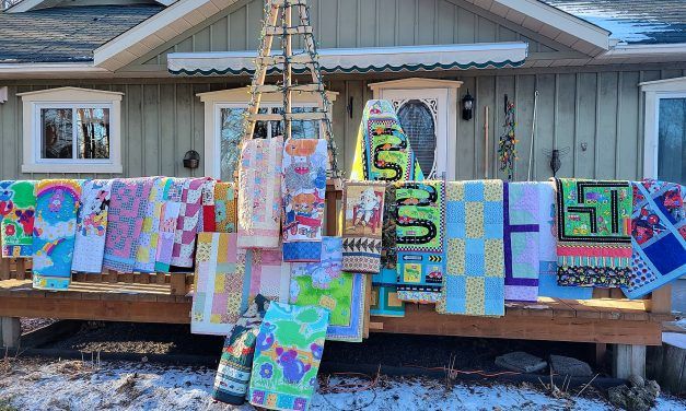 Vankleek Hill sisters donate 25 quilts for children to Valoris