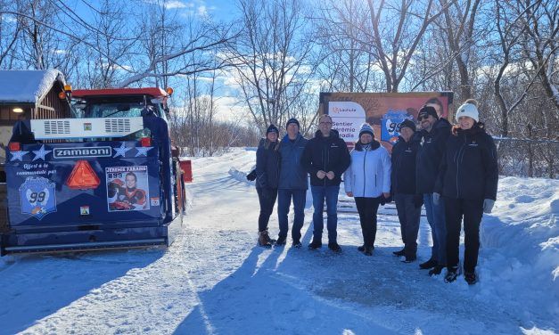 Skating path opens in Lachute