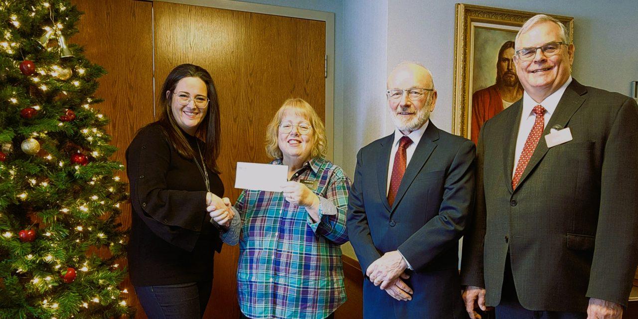 Hawkesbury LDS church donates $10,000 to Maison Interlude House