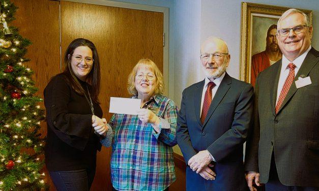 Hawkesbury LDS church donates $10,000 to Maison Interlude House