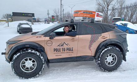 Driving from pole to pole in an electric vehicle