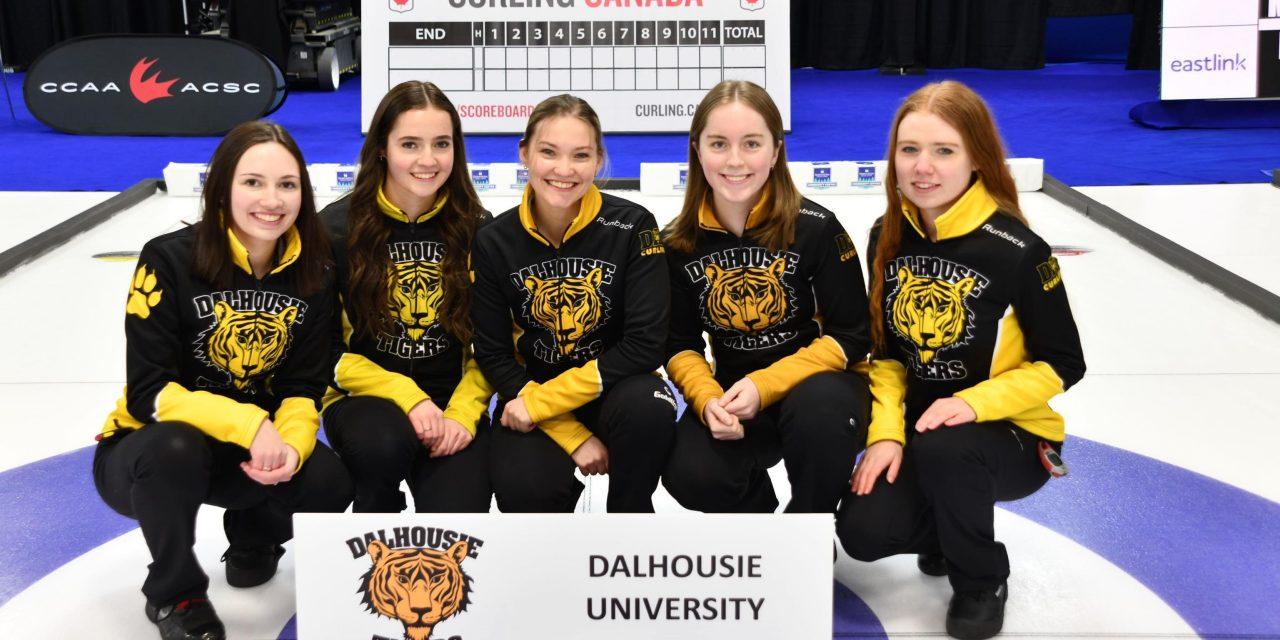 Dalhousie University Women curlers finish second at nationals