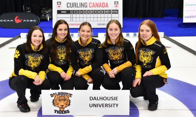 Dalhousie University Women curlers finish second at nationals