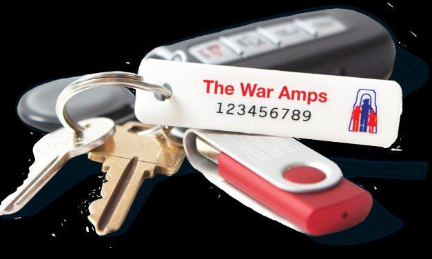 War Amps key tag mailing begins