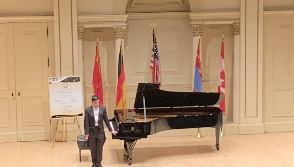 Vankleek Hill pianist performs at Carnegie Hall