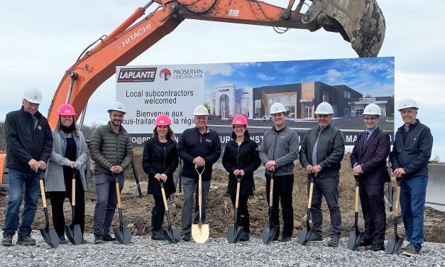 Construction begins on new Laplante Chrysler dealership