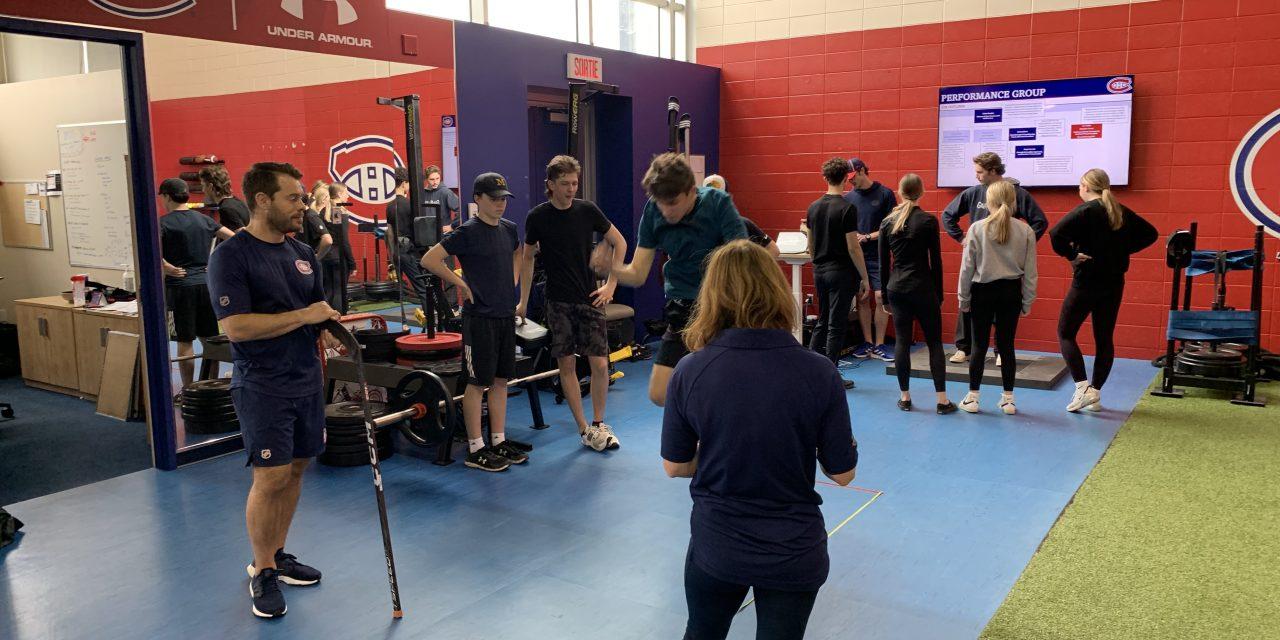 VCI kinesiology students learn from fitness professionals
