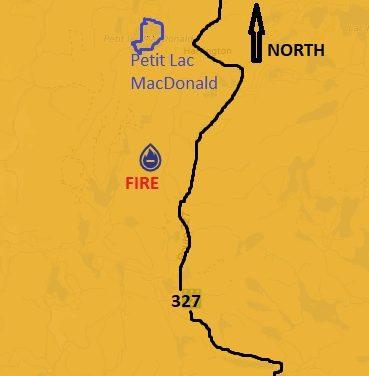 Small forest fire contained in Harrington, ban on entering woods for Laurentides and Outaouais
