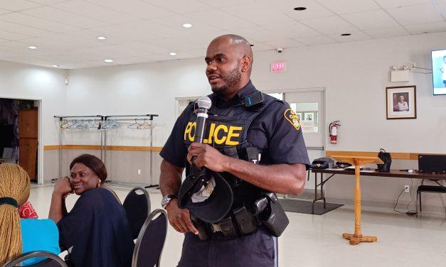 Hawkesbury OPP building relationship with newcomers to Canada