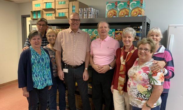 Gas company donates to Hawkesbury food bank
