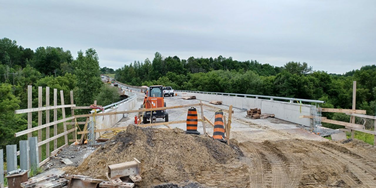 Bourget area bridge to reopen in November