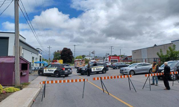 Suspicious package closes part of downtown Lachute