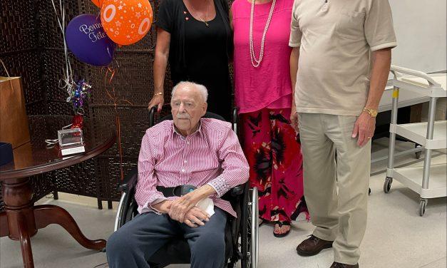 Hawkesbury man celebrates 100th birthday