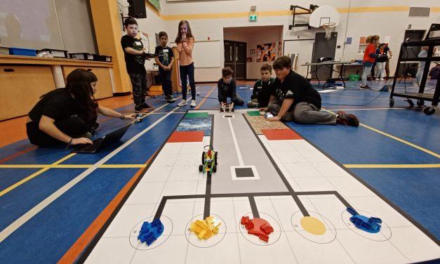 Robotics competition in Hawkesbury