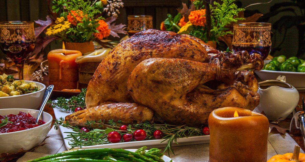 Turkey dinner at Country Christmas Party on November 24, 2023