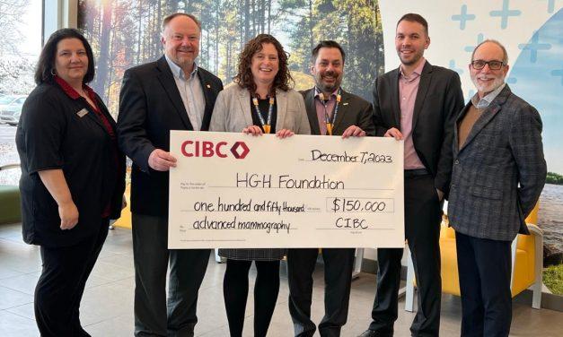 CIBC Contributes $150,000 to HGH Foundation
