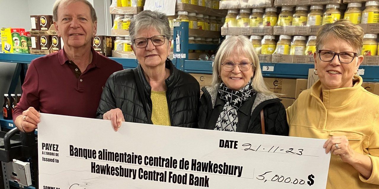 Friperie funds food bank in Hawkesbury