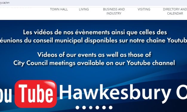 Hawkesbury developing all-new municipal website