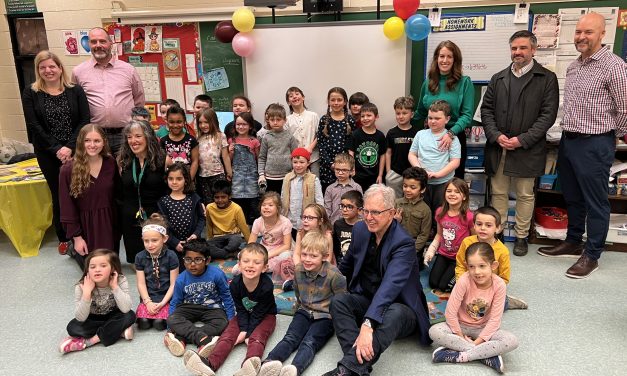 PCPS Grade One classes hold book launch