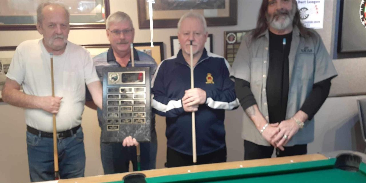 Alexandria Legion members to compete at provincial pool tournament