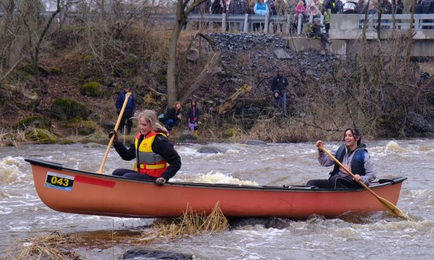 Rapids and cold weather characterize 51st Raisin River Canoe Race