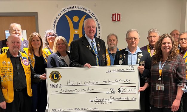 Lions Clubs donate $60,000 to HGH