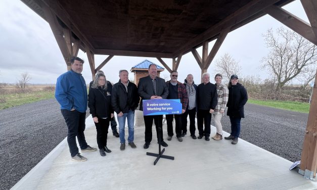 New trail pavilion opens near Alfred
