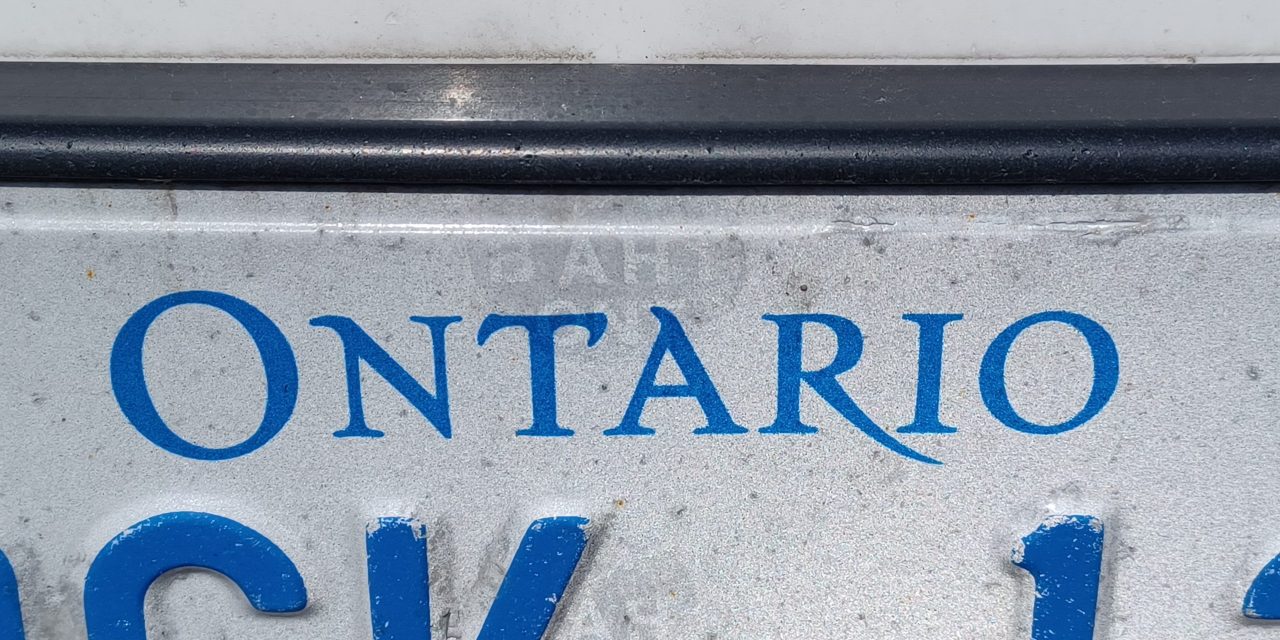 Automatic licence plate renewal begins on July 1 in Ontario The